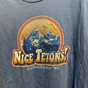 Nice Tetons! Shirt from Lee’s Tee’s in Jackson Hole, Wyoming